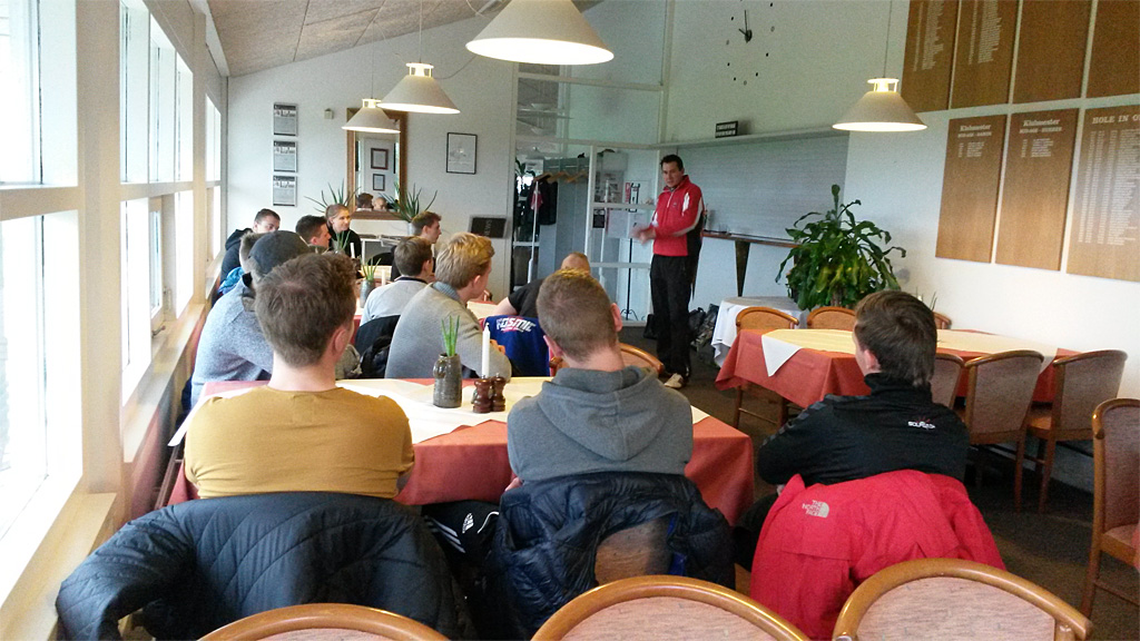 Mark Gates fortalte om livet som professionel golfspiller
(Foto: Tommy Schröter)